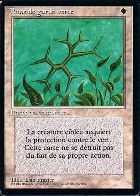 Green Ward · Foreign Black Border 20/307