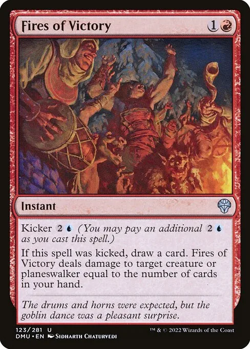 Fires of Victory · Dominaria United 123/453