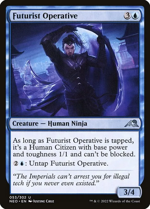 Futurist Operative · Kamigawa: Neon Dynasty 53/531