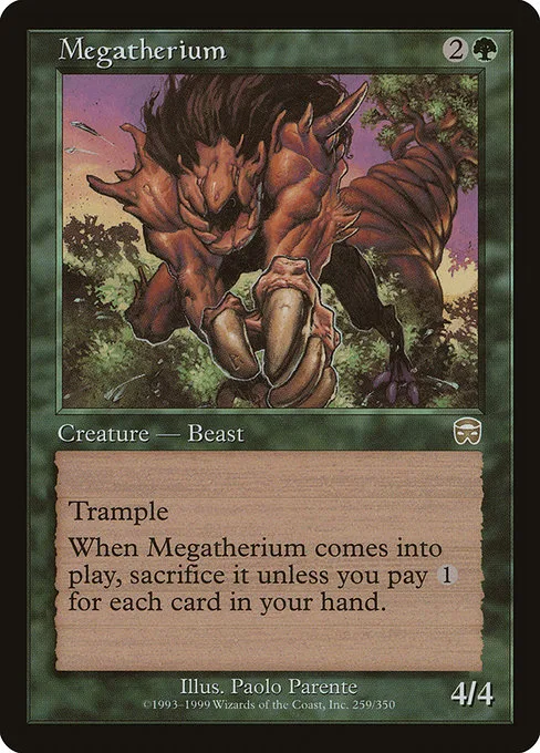 Megatherium · Mercadian Masques 259/350