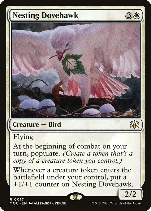 Nesting Dovehawk · March of the Machine Commander 17/450