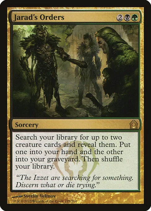 Jarad's Orders · Return to Ravnica 175/274