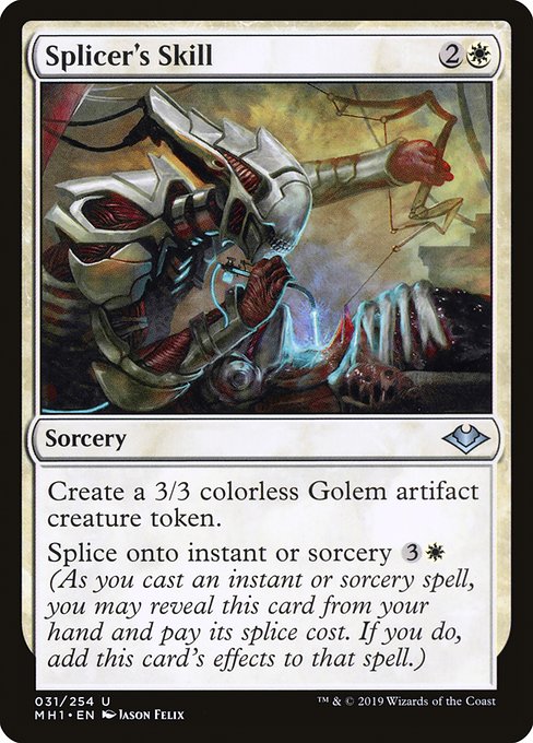 Splicer's Skill · Modern Horizons 31/255