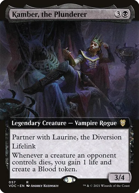 Kamber, the Plunderer · Crimson Vow Commander 57/188