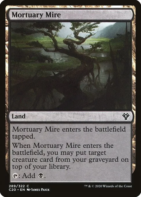 Mortuary Mire · Commander 2020 289/322