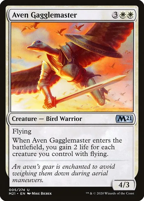 Aven Gagglemaster · Core Set 2021 5/397