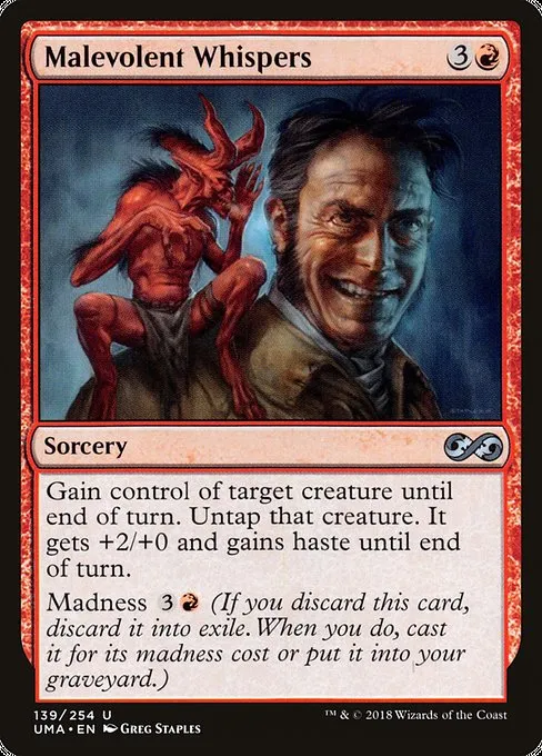 Malevolent Whispers · Ultimate Masters 139/254