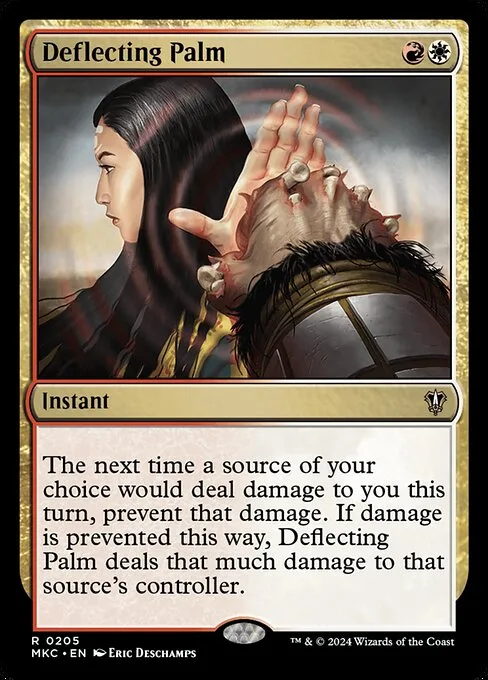 Deflecting Palm · Murders at Karlov Manor Commander 205/358