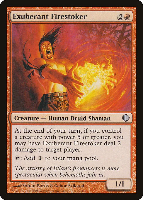 Exuberant Firestoker · Shards of Alara 99/250
