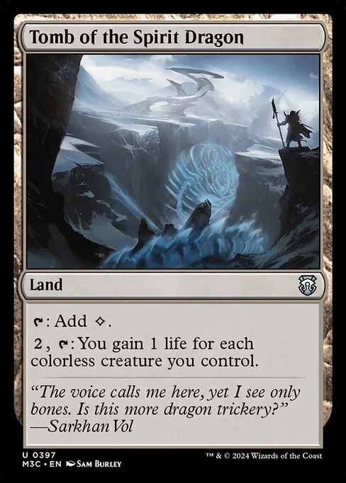 Tomb of the Spirit Dragon · Modern Horizons 3 Commander 397/398