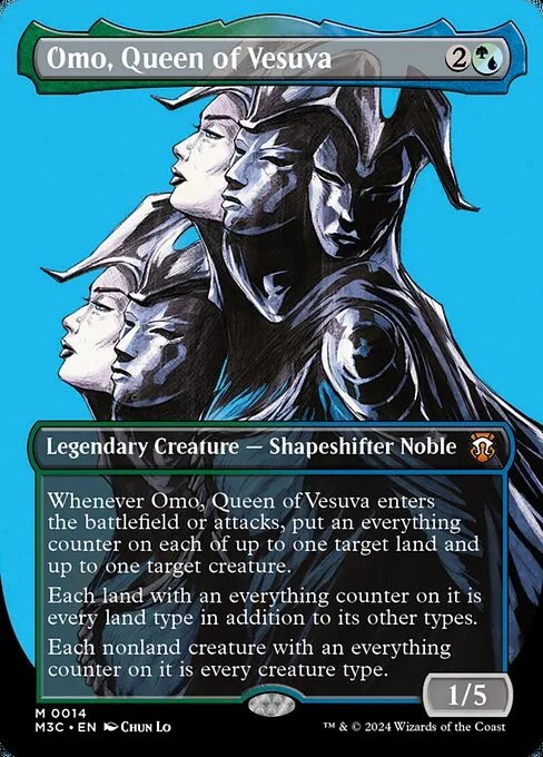 Omo, Queen of Vesuva · Modern Horizons 3 Commander 14/398