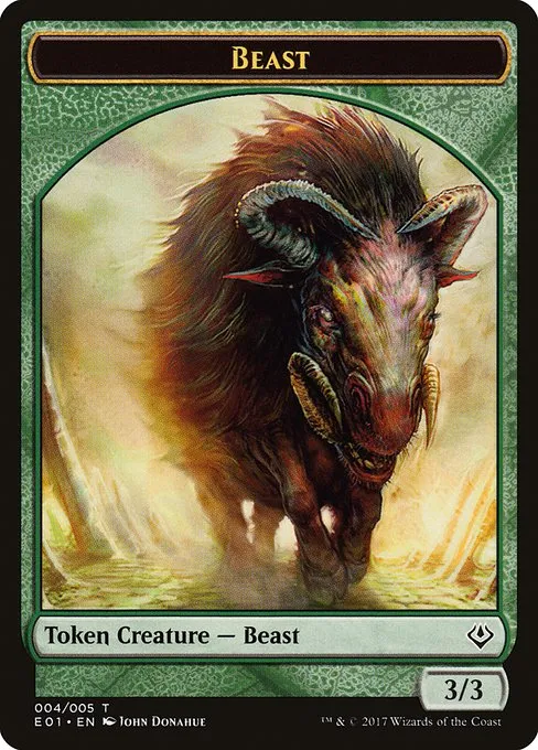Beast · Archenemy: Nicol Bolas Tokens 4/5