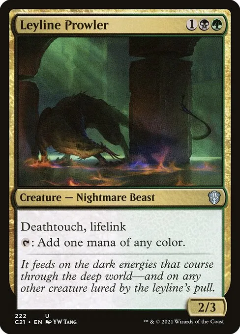 Leyline Prowler · Commander 2021 222/409