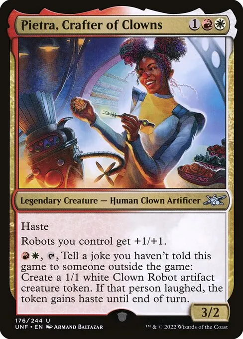 Pietra, Crafter of Clowns · Unfinity 176/639