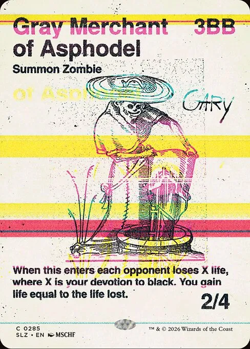 Gray Merchant of Asphodel · The Zeta Set 285/21