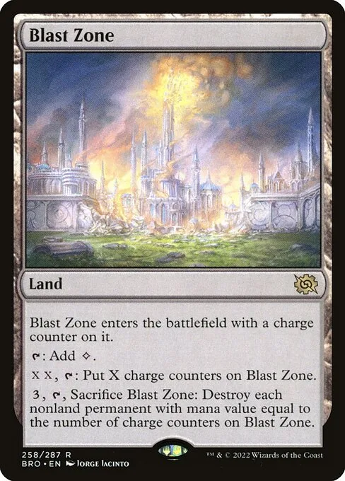 Blast Zone · The Brothers' War 258/399