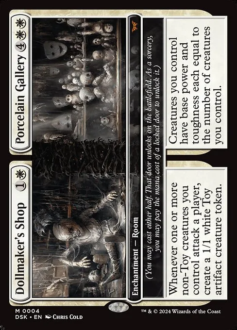 Dollmaker's Shop // Porcelain Gallery · Duskmourn: House of Horror 4/419