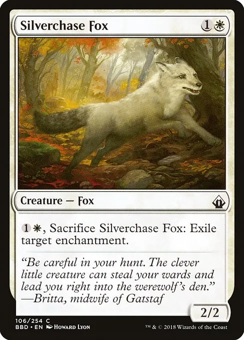 Silverchase Fox · Battlebond 106/256