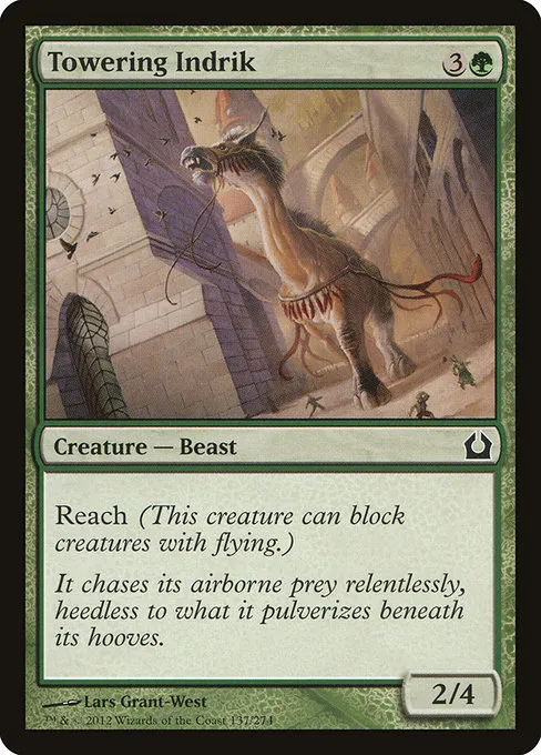 Towering Indrik · Return to Ravnica 137/274