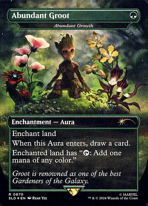 Abundant Growth · Secret Lair Drop 870/2547
