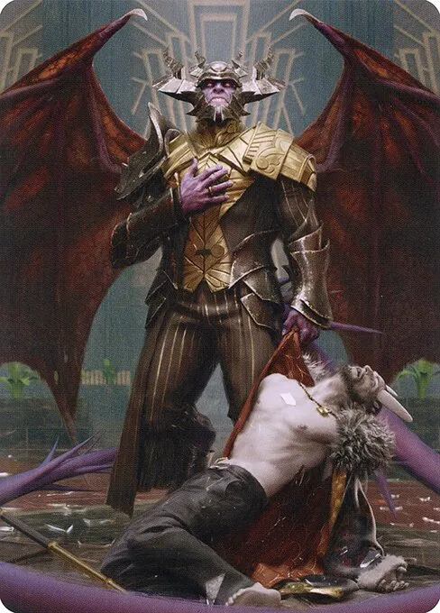 Ob Nixilis, the Adversary // Ob Nixilis, the Adversary · New Capenna Art Series 31/81