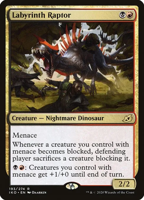 Labyrinth Raptor · Ikoria: Lair of Behemoths 193/390