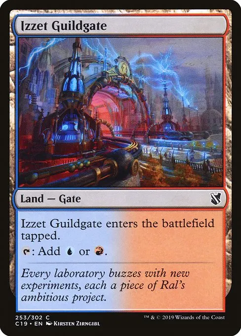 Izzet Guildgate · Commander 2019 253/302