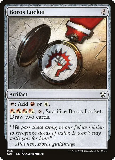 Boros Locket · Commander 2021 236/409