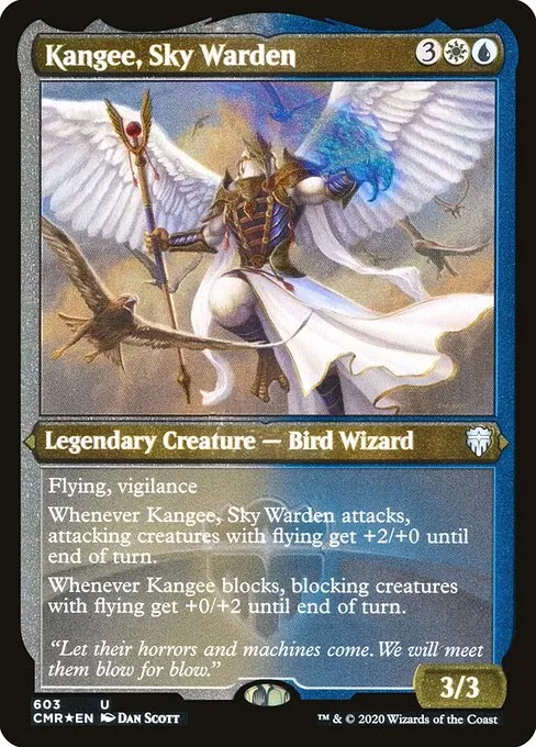 Kangee, Sky Warden · Commander Legends 603/718