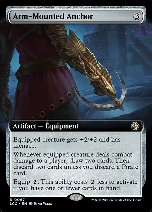 Arm-Mounted Anchor · The Lost Caverns of Ixalan Commander 67/370