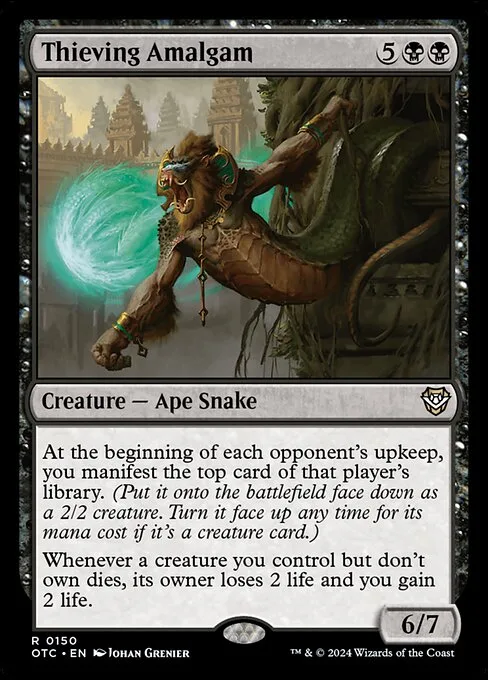 Thieving Amalgam · Outlaws of Thunder Junction Commander 150/342