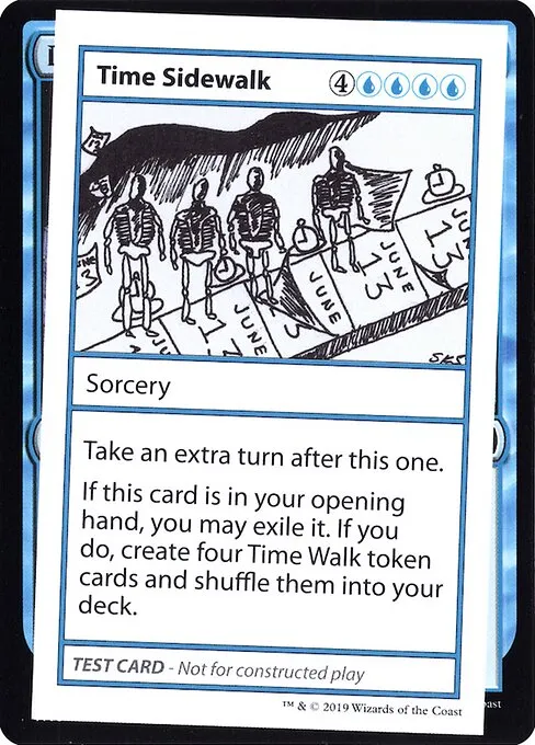 Time Sidewalk · Mystery Booster Playtest Cards 2021 31/121