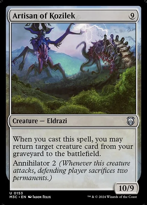 Artisan of Kozilek · Modern Horizons 3 Commander 153/398