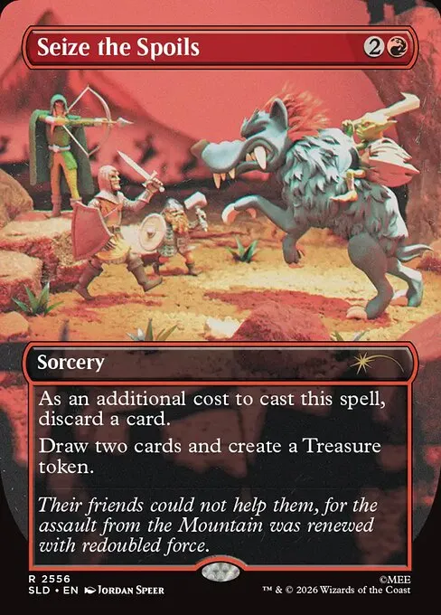 Seize the Spoils · Secret Lair Drop 2556/2547