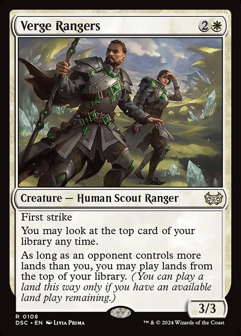 Verge Rangers · Duskmourn: House of Horror Commander 108/373