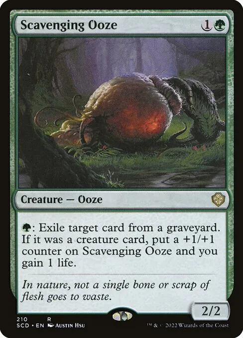 Scavenging Ooze · Starter Commander Decks 210/352