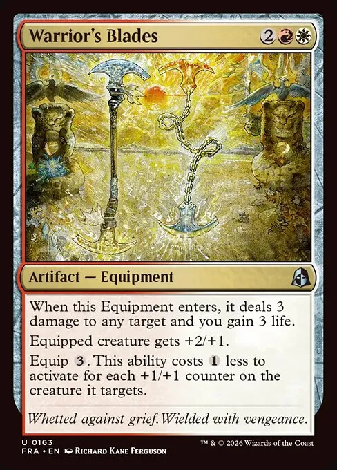 Warrior's Blades · Reality Fracture 163/7