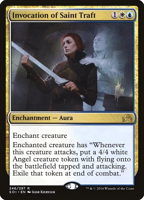 Invocation of Saint Traft · Shadows over Innistrad 246/302