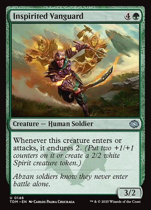Inspirited Vanguard · Tarkir: Dragonstorm 146/427