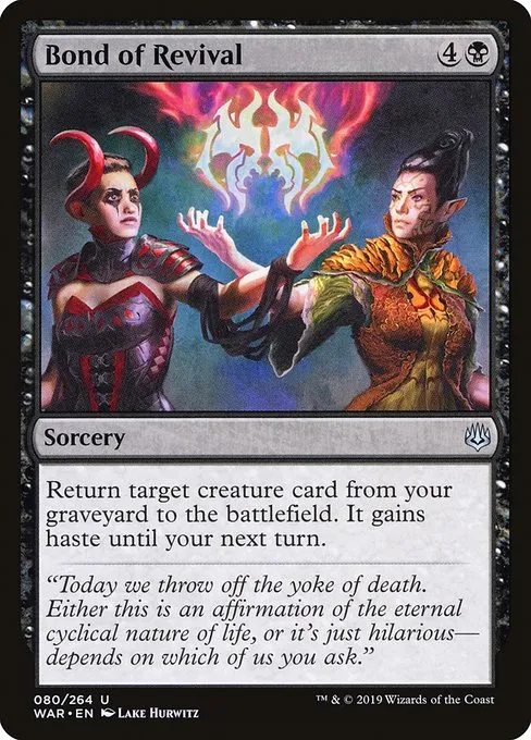 Bond of Revival · War of the Spark 80/312