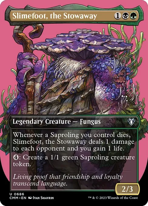 Slimefoot, the Stowaway · Commander Masters 686/1067