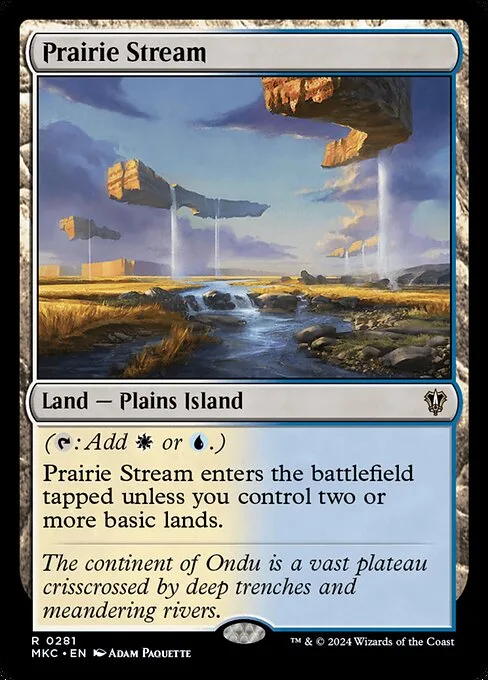 Prairie Stream · Murders at Karlov Manor Commander 281/358