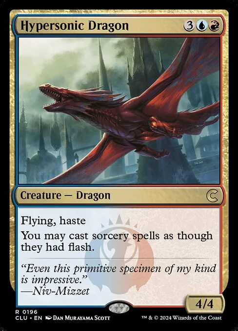 Hypersonic Dragon · Ravnica: Clue Edition 196/284