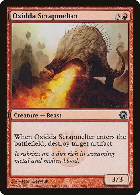Oxidda Scrapmelter · Scars of Mirrodin 101/249