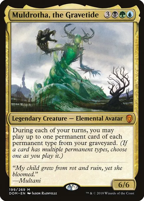 Muldrotha, the Gravetide · Dominaria 199/280