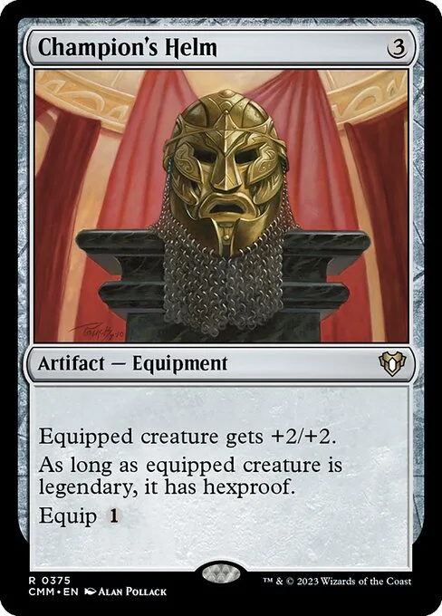 Champion's Helm · Commander Masters 375/1067