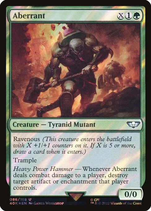 Aberrant · Warhammer 40,000 Commander 86★/617