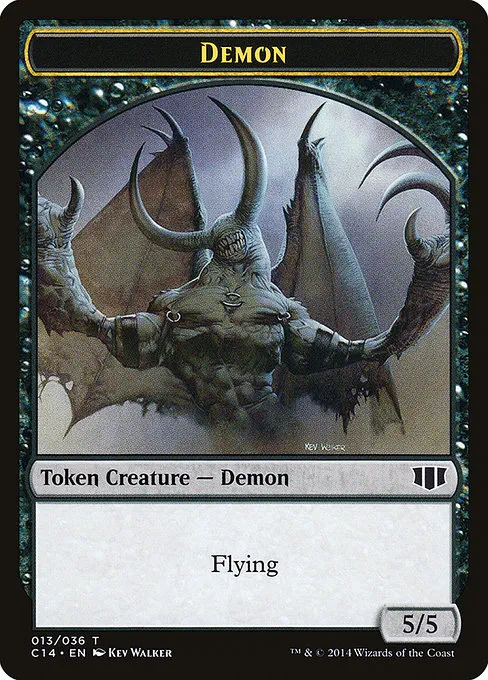 Demon · Commander 2014 Tokens 13/36