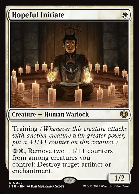 Hopeful Initiate · Innistrad Remastered 27/495