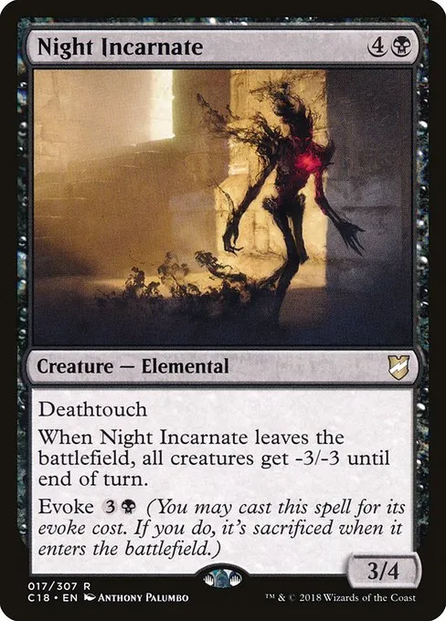 Night Incarnate · Commander 2018 17/307